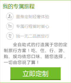 想體會(huì)專(zhuān)門(mén)為您定制的旅游服務(wù)嗎？您的旅行顧問(wèn)會(huì)幫助您！請(qǐng)您提交出游計(jì)劃：
